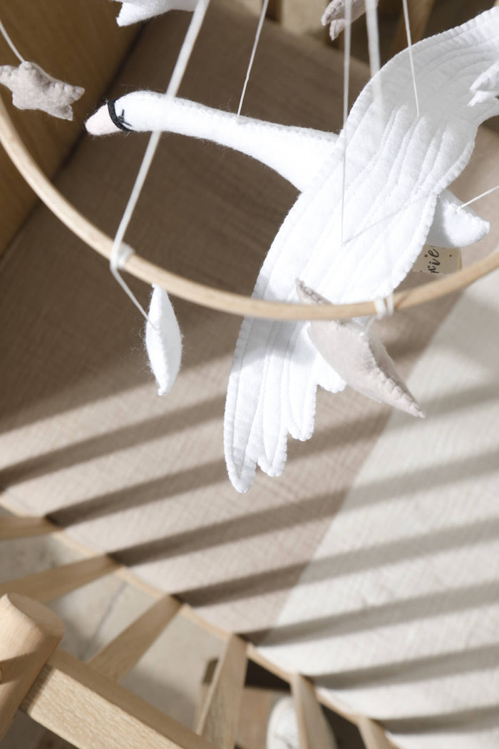 2 Stories- Swan Mobile