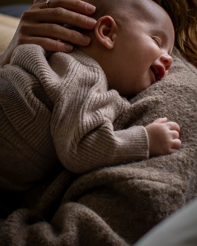 CHALK MINI - Piglet 2 Piece Knit Set