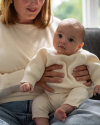 CHALK MINI - Piglet 2 Piece Knit Set