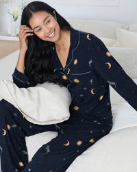 Chelsea Peers - TENCEL™ Modal Celestial Zebra Long Pyjama Set