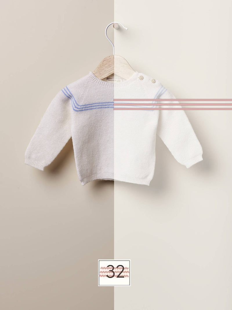 LOVE ON WINTER DAYS- Sweater with shoulder opening knitted in Merino wool