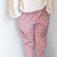 Blush Corduroy "Kid Fit" Trousers