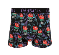 England Rugby Union Alternate 25/26 - Mens Cotton Boxer Shorts