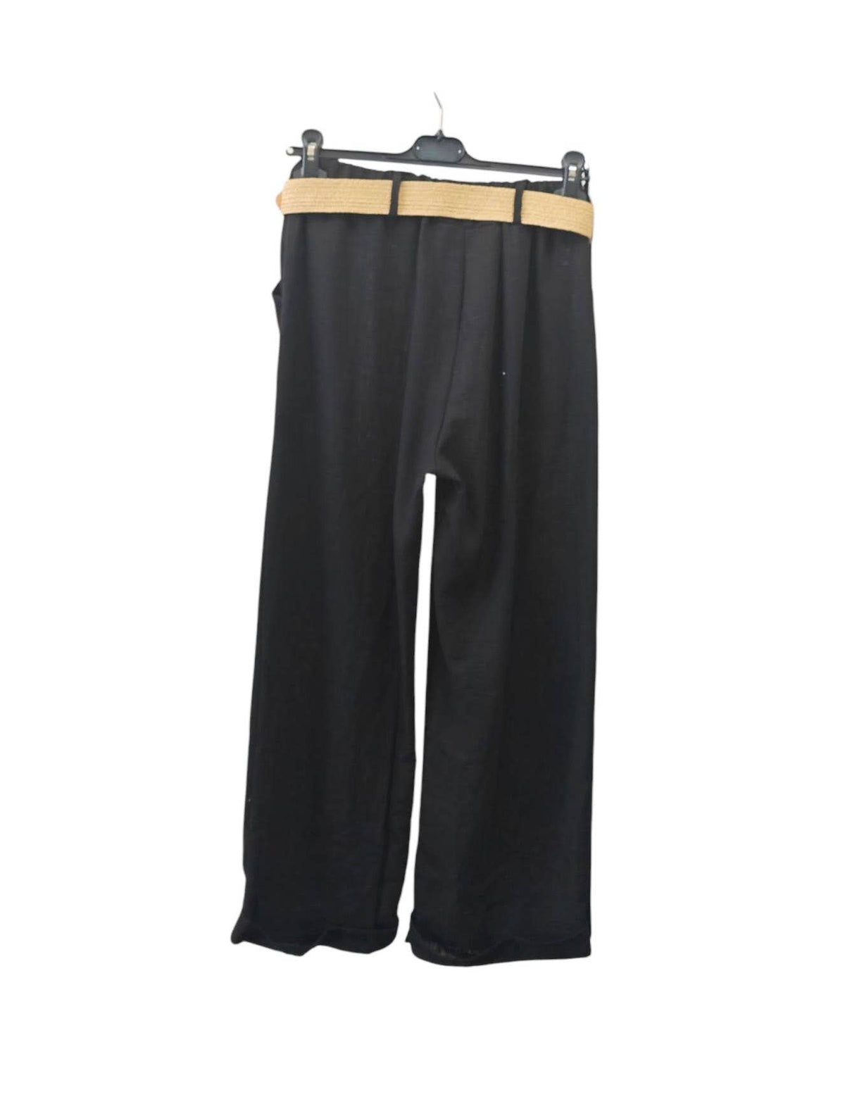 Italian One Size Light Weight Linen Trousers +Belt