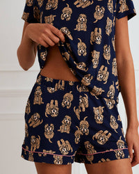 Cockapoo Print Short Pyjama Set