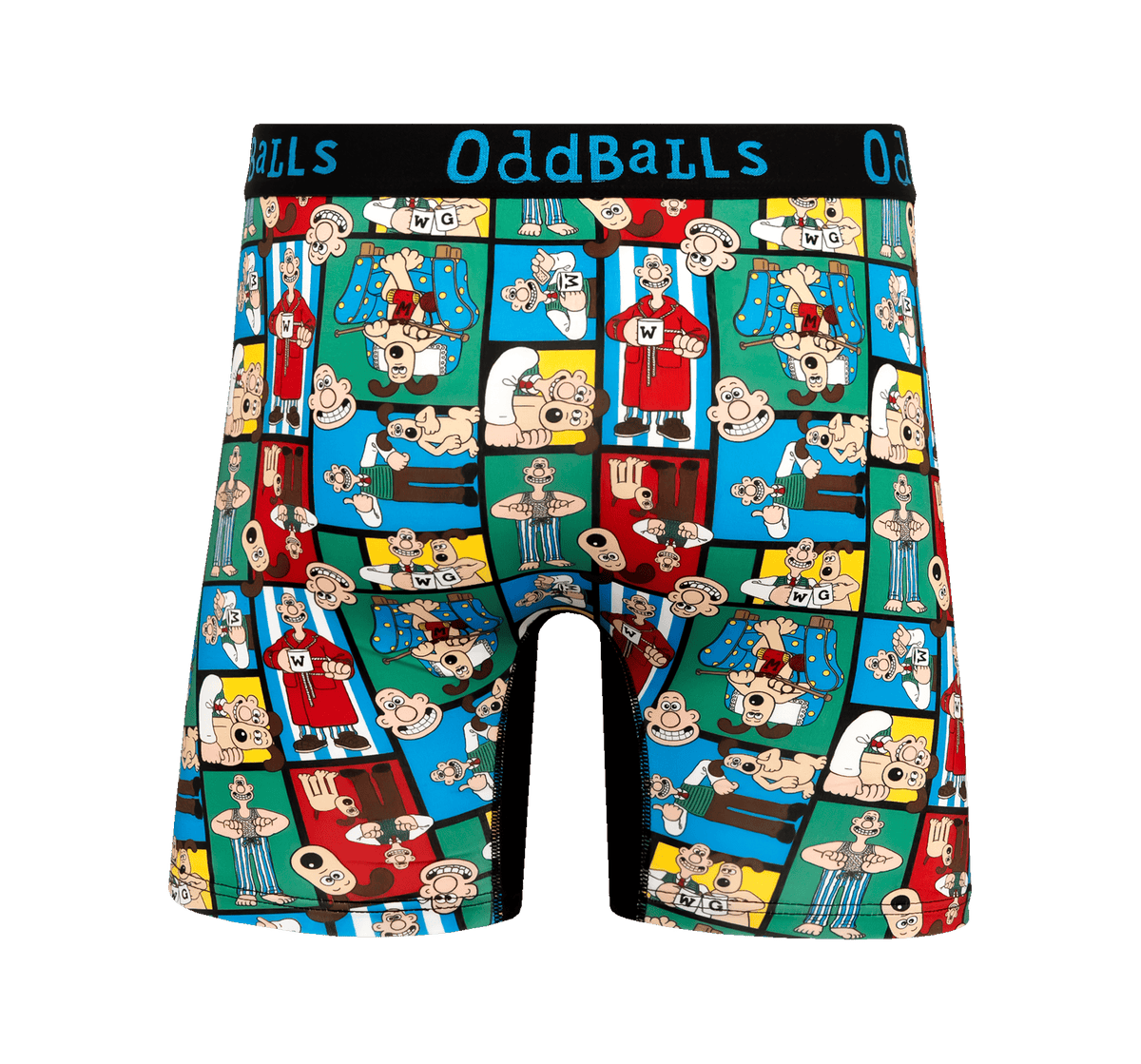 Wallace & Gromit - Mens Bamboo Boxer Shorts