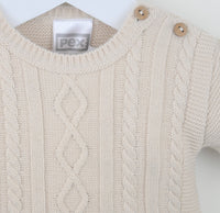 2 Piece Cable Knit Set