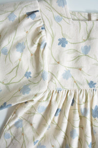 Baby / Girl Flower Patterned Dress with Balloon Sleeves