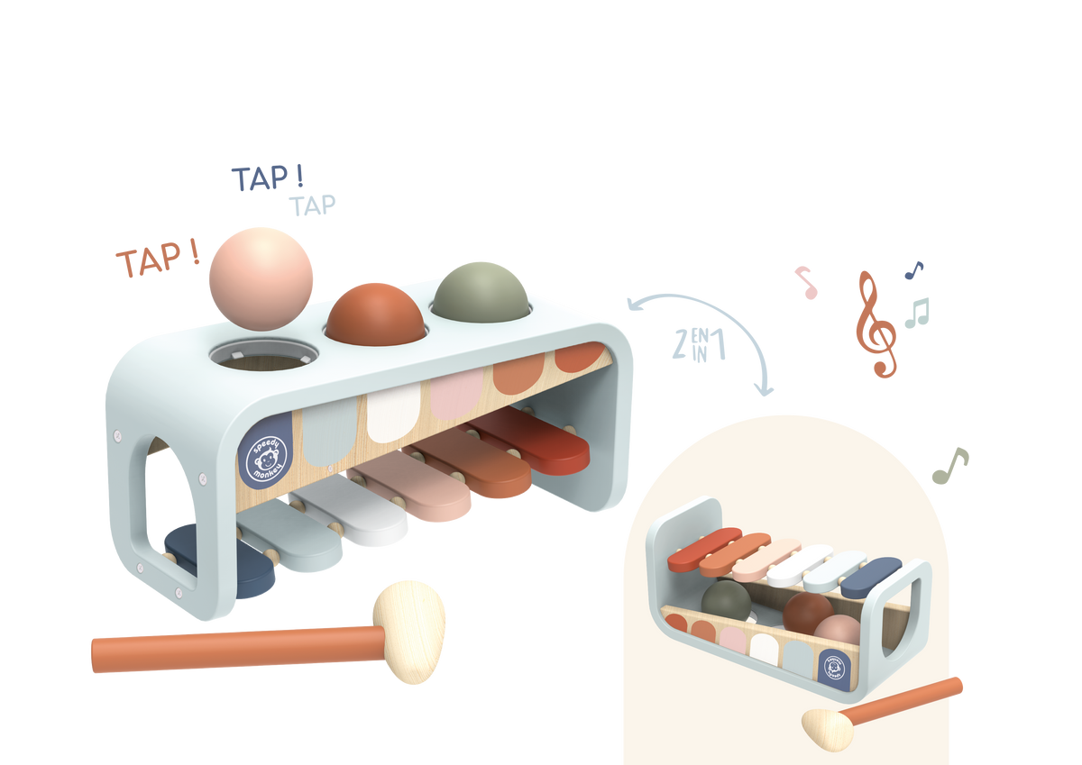 Speedy Monkey Xylo Bench Xylophone