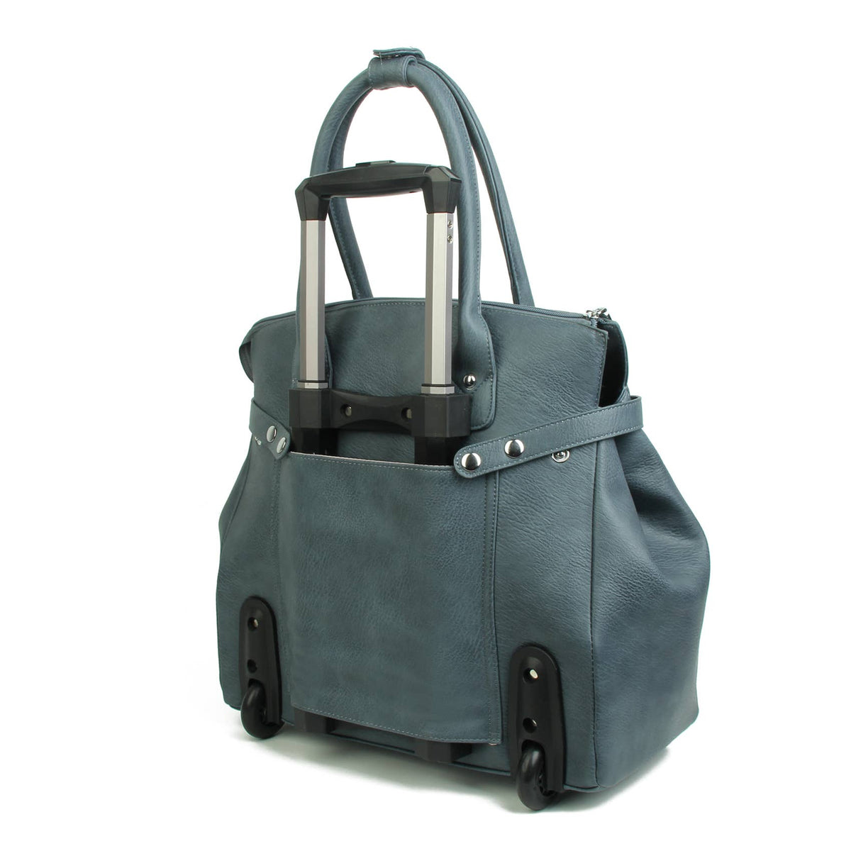 High Quality Vegan Leather big tote bag Trolley Bag- T101