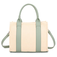 JM1571 Straw Tote Bag Summer Beach Style