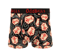 Welsh Rugby Union Alternate 25 - Mens Cotton Boxer Shorts