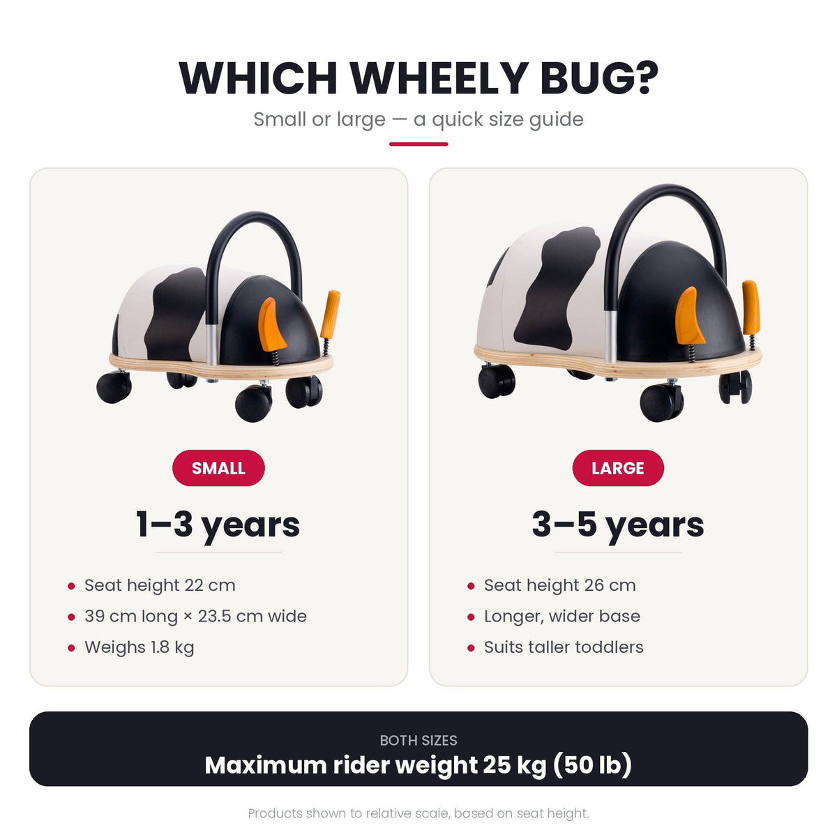 Wheelybug Ride-On Toys COW