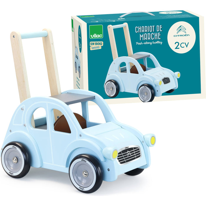 Vilac Citroën 2CV Walking Car – Push Ride-On Toy for Toddler
