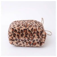 Soft Faux Fur Shoulder Bag Cross Body Bag - Available In Beige & Brown