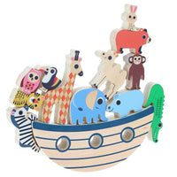 Vilac - Animals Ark Wooden Balance Toy Game