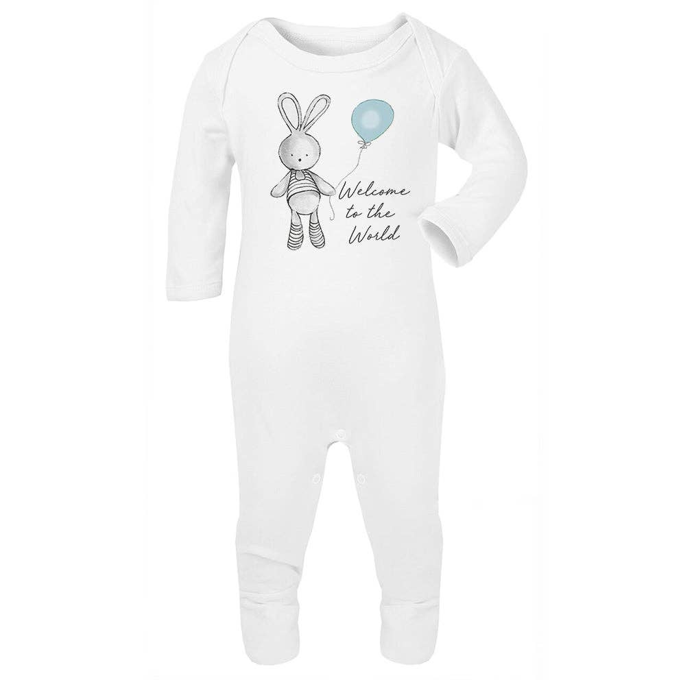 Welcome Balloon Design Babygrow/ Bodysuit