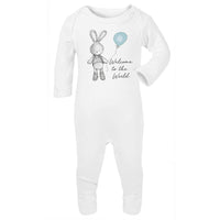 Welcome Balloon Design Babygrow Bodysuit