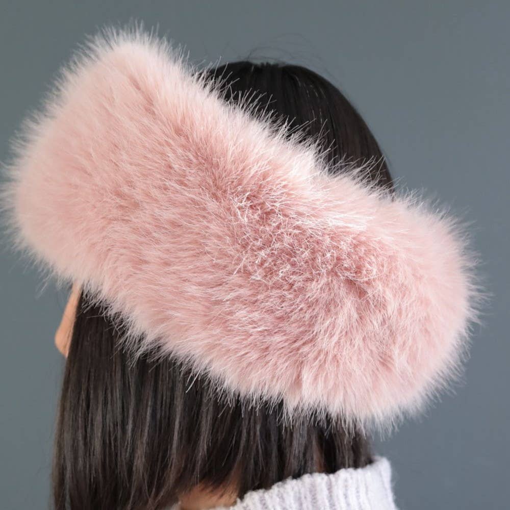 Cosy Ear Warmer Faux Fur Winter Headband SD125