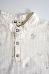 Baby / Toddler Muslin Shirt 100% Cotton, Fall/Winter