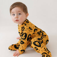 Unisex Baby Cotton Sleepsuit (Onesie) – Brian the Lion Print