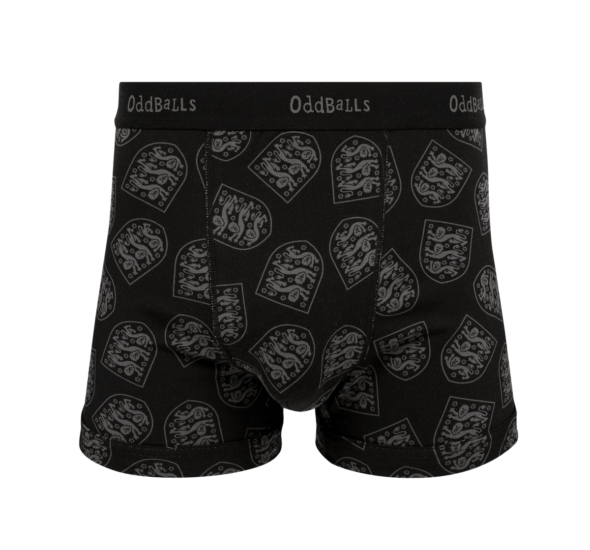 England FA Black - Mens Cotton Boxer Shorts