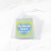 Myga Eco - Stone Pouch Collection: Set of 3 Sacred Treasures - Choice Of 3 Crystals