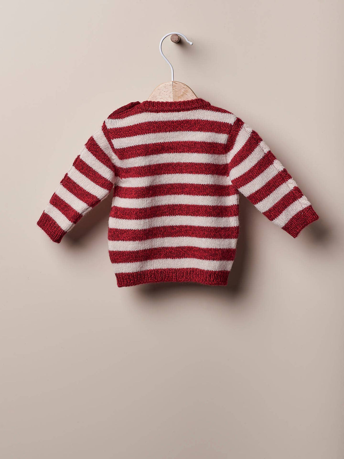 Christmas Time - Sweater knitted in wool and cashmere blend