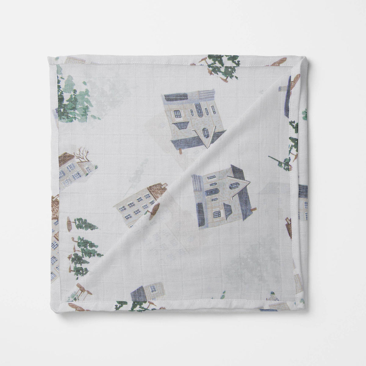 Banks-Lyon Botanical - Bamboo Baby Swaddle Blanket, Home Print