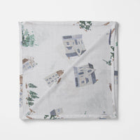 Banks-Lyon Botanical - Bamboo Baby Swaddle Blanket, Home Print