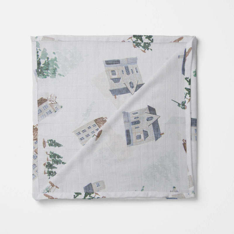 Banks-Lyon Botanical - Bamboo Baby Swaddle Blanket, Home Print