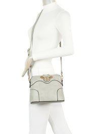 Small Square Cross Body Bag Shoulder Bag -9122