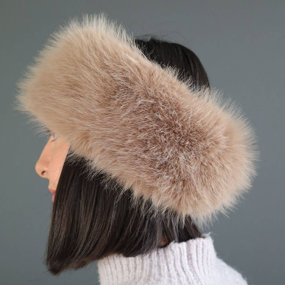 Cosy Ear Warmer Faux Fur Winter Headband SD125