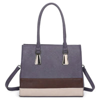 Classic Multi-Compartments Tote bag A4 Work Bag Shoulder Bag