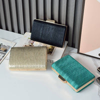 Small Pu Winkle Evening Bag Clutch with 2 Chain Straps-CH004