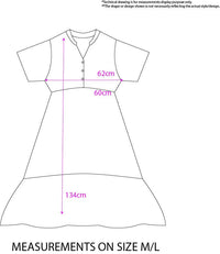 Minimalist Tiered Relaxed Notch Neck Midi Dress