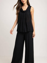 Silk Puff Vest