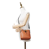 The Small Bamboo Fastening Bucket Bag Mobile Bag-S9353