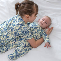 Unisex Baby Cotton Sleepsuit (Onesie) – Willow Flower Print