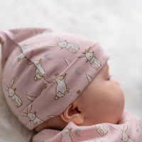 Bunnies on Pink Hat