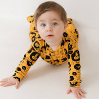 Unisex Baby Cotton Sleepsuit (Onesie) – Brian the Lion Print