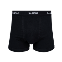 Classic Black - Mens Cotton Boxer Shorts