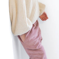 Blush Corduroy "Kid Fit" Trousers