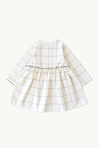 Baby / Girl Check Patterned Dress 100% Cotton OEKO-TEX