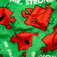 Mr Strong - Mr Men - Mens Bamboo Boxer Shorts