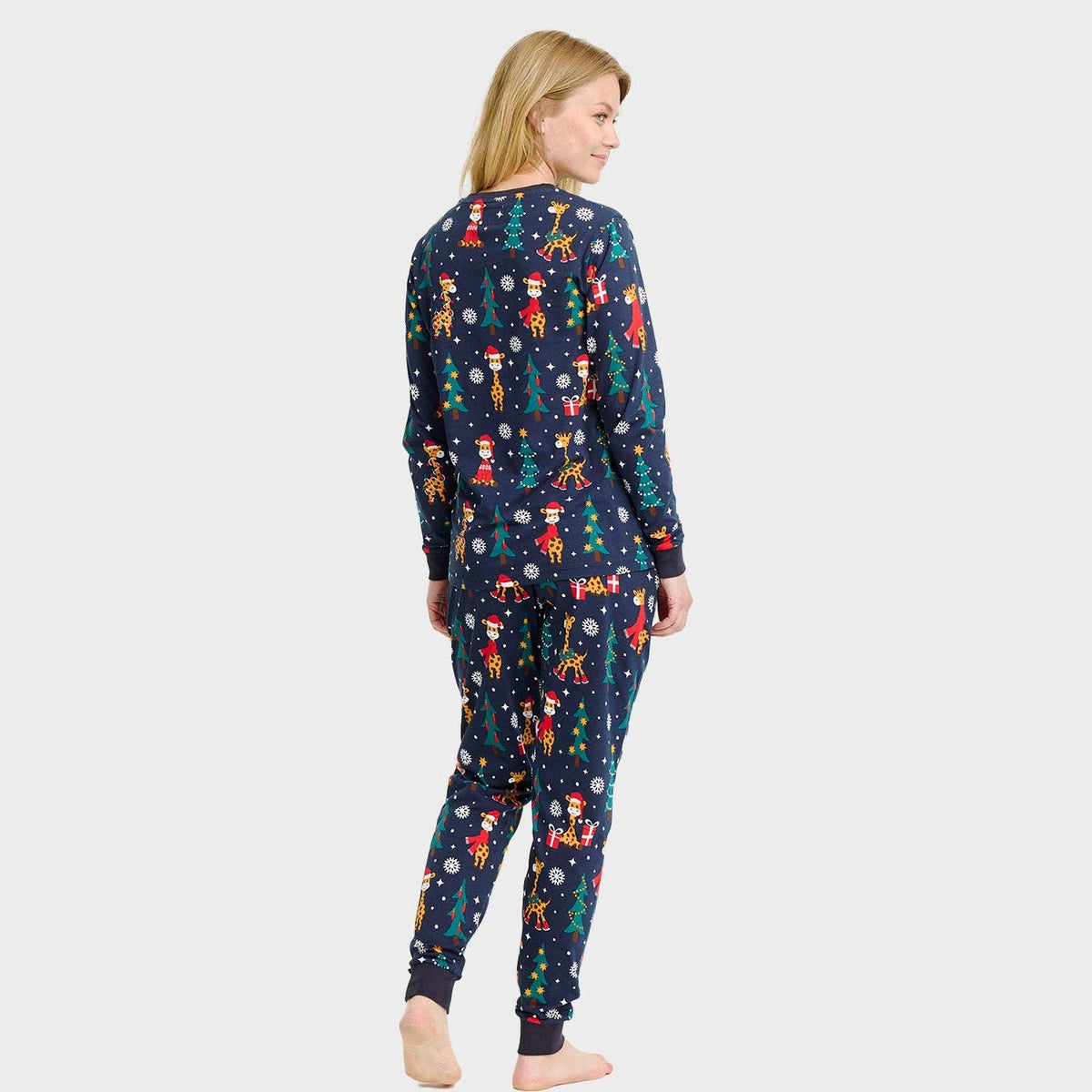 The Giraffe Christmas Pajamas – Women