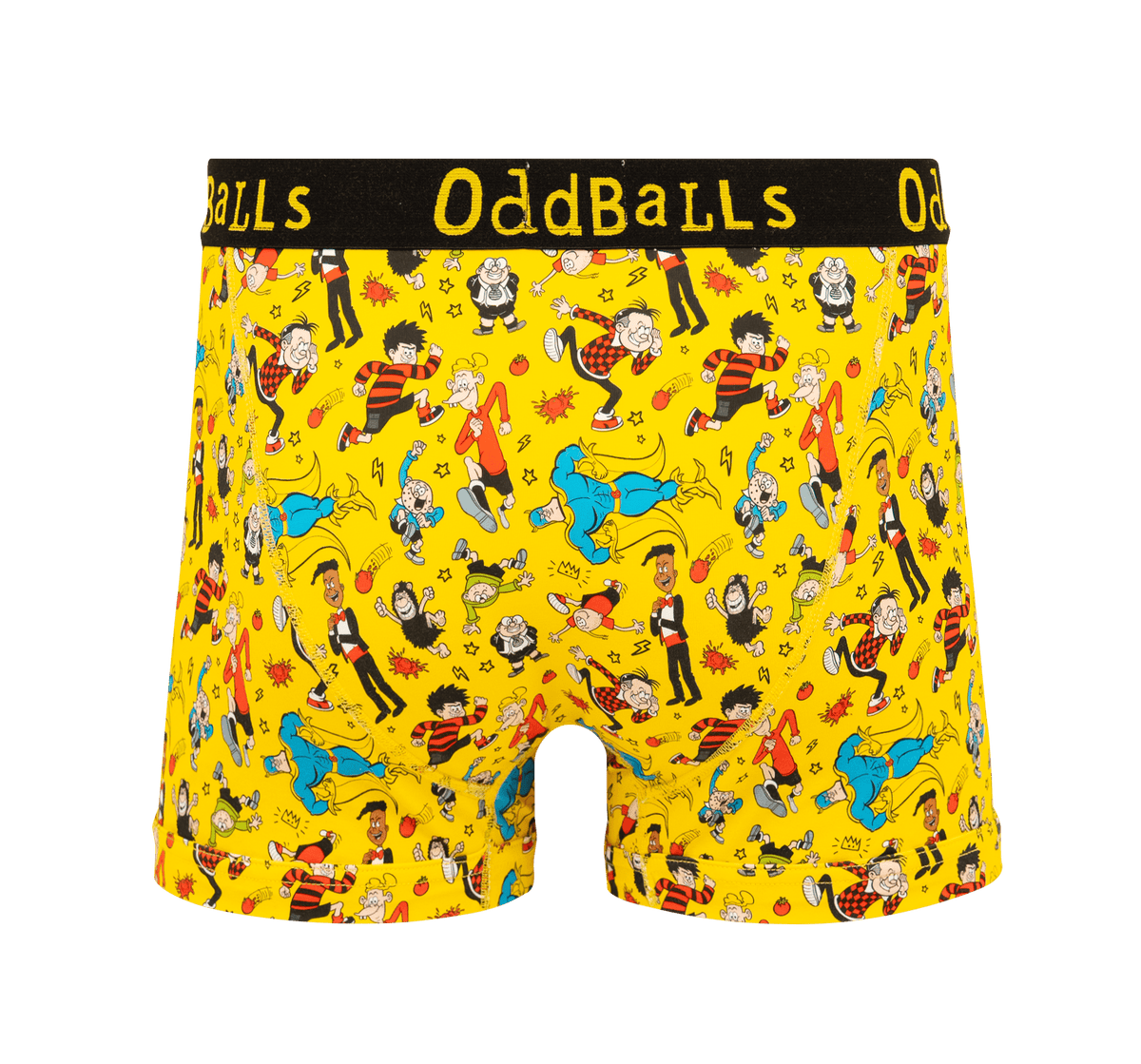 Beano Yellow - Mens Cotton Boxer Shorts