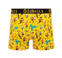 Beano Yellow - Mens Cotton Boxer Shorts
