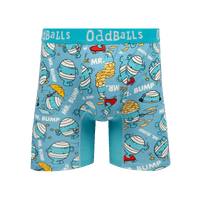 Mr Bump - Mr Men - Mens Bamboo Boxer Shorts