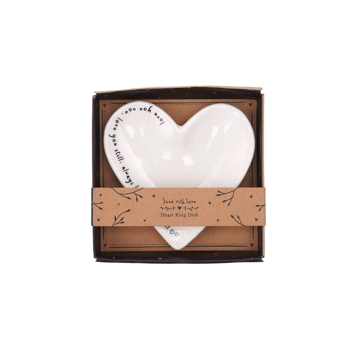 Send With Love Heart Ring Dish